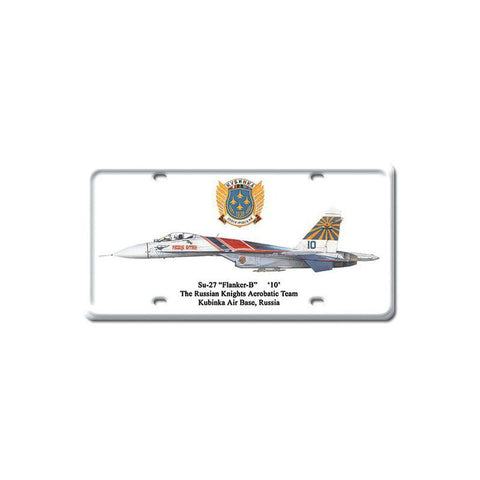 Su-27 Flanker-B Vintage Sign Metal Sign