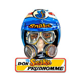 DON PRUDHOMME HELMET Metal Sign