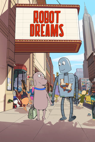Robot Dreams Style C Movie Poster 27 x 40 inch