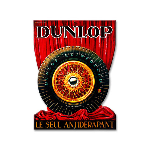 Curtain-Vintage-Sign-Metal-Sign