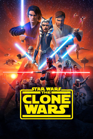Star Wars: The Clone Wars Style: 1 - 11 x 17 inch. TV Show Poster