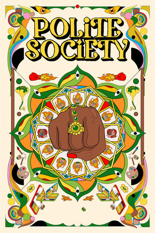 Polite Society Style C Movie Poster 11 x 17 inch