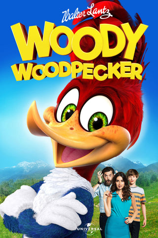 Woody Woodpecker Style C Movie Poster 11 x 17 inch