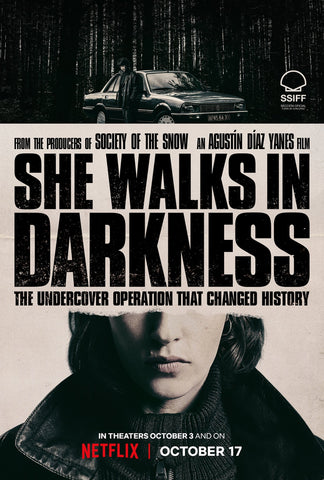 She Walks in Darkness Style A Movie Poster 11 x 17 inch