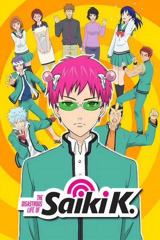 The Disastrous Life of Saiki K. Style: 2 - 11 x 17 inch. TV Show Poster