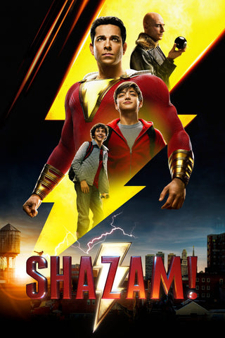 Shazam! Style D Movie Poster 11 x 17 inch