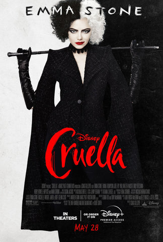 Cruella Style E Movie Poster 11 x 17 inch