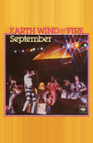 Earth, Wind & Fire - September (sped up + slowed) 11 x 17 inch. Album Cover Poster
