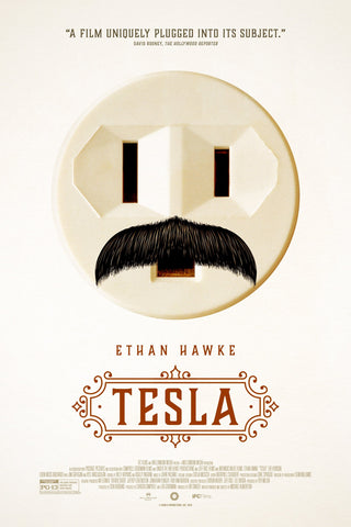 Tesla Style D Movie Poster 11 x 17 inch