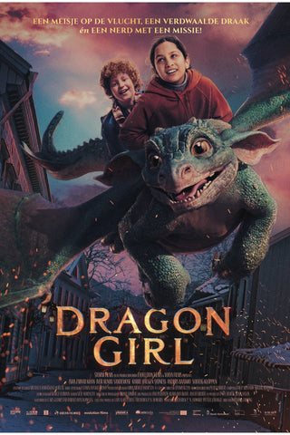 Dragon Girl Style A Movie Poster 11 x 17 inch