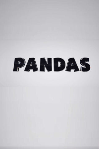 Pandas Style B Movie Poster 11 x 17 inch