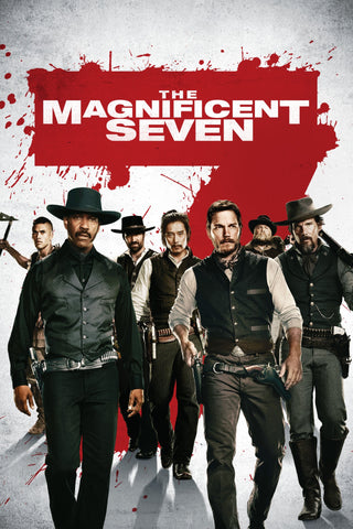 The Magnificent Seven Style B Movie Poster 11 x 17 inch