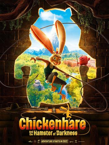 Chickenhare and the Hamster of Darkness Style A Movie Poster 27 x 40 inch