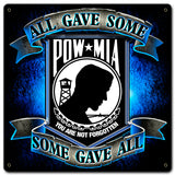 Pow Mia Vintage Sign Metal Sign