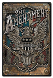 2Nd Amendment Vintage Sign Metal Sign