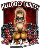 Hellooo Ladies Vintage Sign Metal Sign