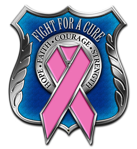 Fight For A Cure Vintage Sign Metal Sign