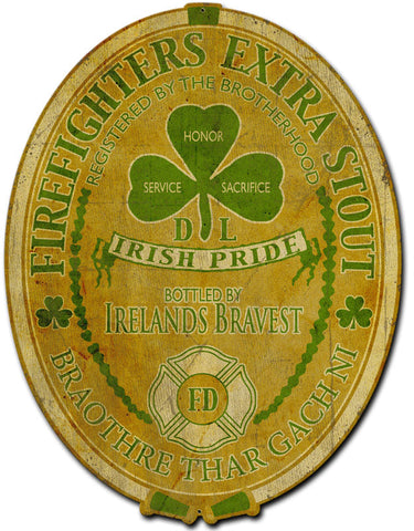 Ireland-Firefighter-Vintage-Sign-Metal-Sign