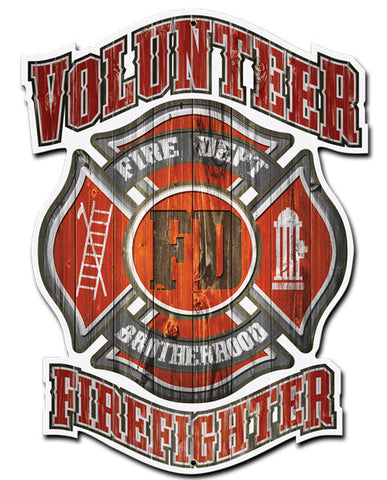 Volunteer-Fire-Department-Vintage-Sign-Metal-Sign