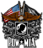 Pow Mia Eagle Vintage Sign Metal Sign