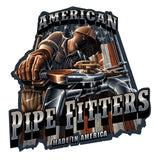 AMERICAN PIPEFITTERS Vintage Sign Metal Sign