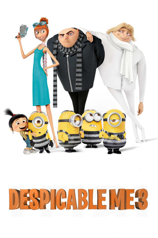 Despicable Me 3 Style E Movie Poster 11 x 17 inch