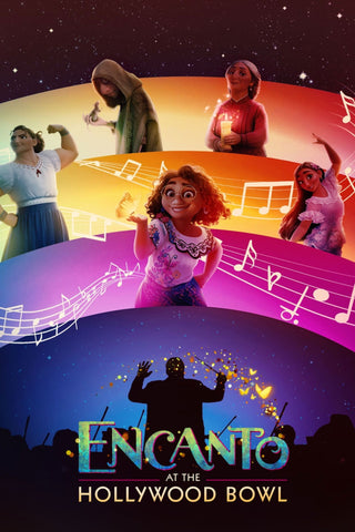Encanto at the Hollywood Bowl Style C Movie Poster 27 x 40 inch