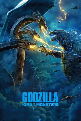 Godzilla: King of the Monsters Style B Movie Poster 27 x 40 inch