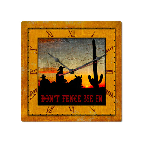 Cowboy Metal Sign