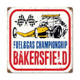 Bakersfield Vintage Sign Metal Sign