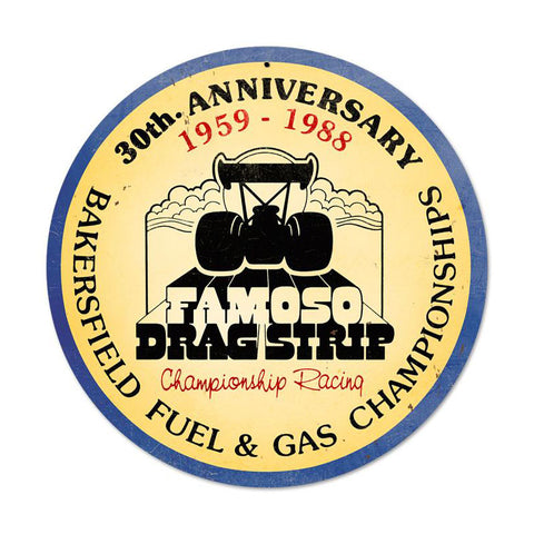 Famoso 30Th Vintage Sign Metal Sign