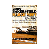 Bakersfield March Meet 2009 Vintage Sign Metal Sign