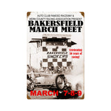 Bakersfield March Meet 2008 Vintage Sign Metal Sign