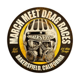 March Meet Vintage Sign Metal Sign