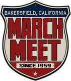 MARCH MEET  Vintage Sign Metal Sign