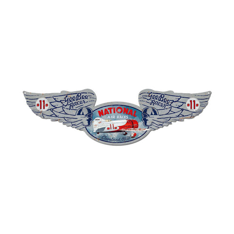 National Air Races Vintage Sign Metal Sign