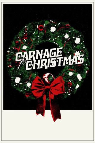 Carnage for Christmas Style B Movie Poster 27 x 40 inch