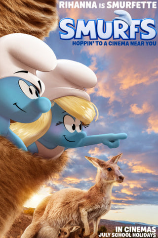 Smurfs Style E Movie Poster 27 x 40 inch