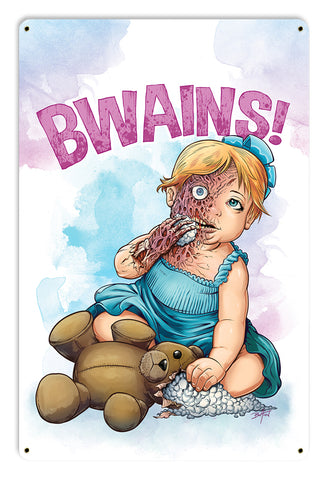 BWAINS Vintage Sign Metal Sign