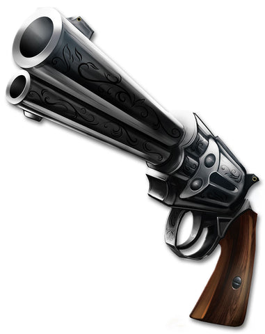 Single-Gun-Metal-Sign