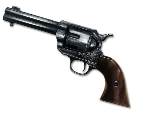 Single Gun Side Metal Sign