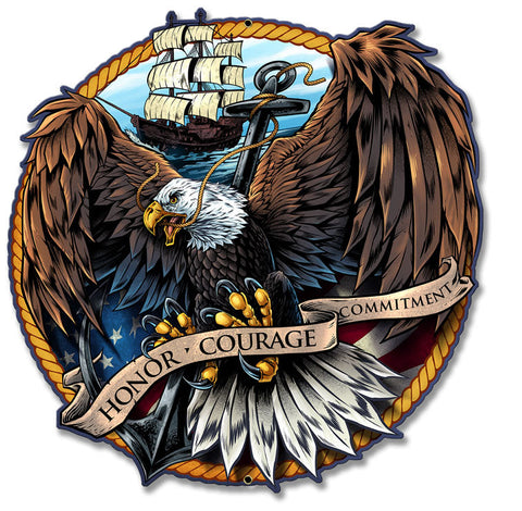 Navy-Eagle-Metal-Sign