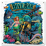 Dive Bar Vintage Sign Metal Sign