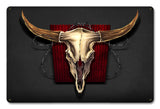 Steer Skull Vintage Sign Metal Sign
