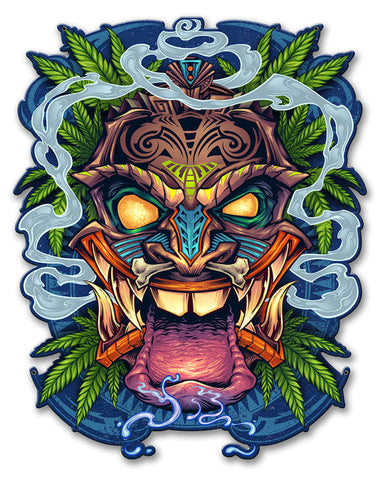 Tiki-Head-Vintage-Sign-Metal-Sign