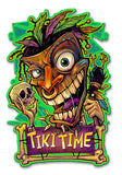 Tiki Time Vintage Sign Metal Sign