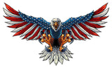 Eagle With US Flag Wing Spread Vintage Sign Metal Sign