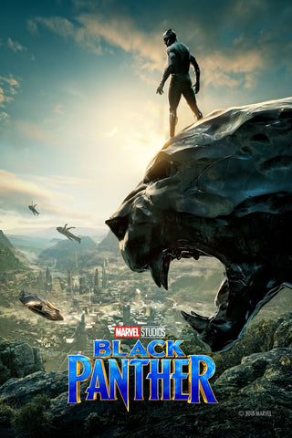 Black Panther Style D Movie Poster 11 x 17 inch
