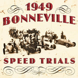 1949 Bonneville Vintage Sign Metal Sign