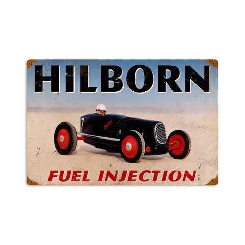 Hilborn Vintage Sign Metal Sign